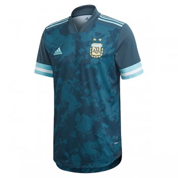 2020 Argentina Authentic Away Navy Soccer Jersey Shirt(Player Version)