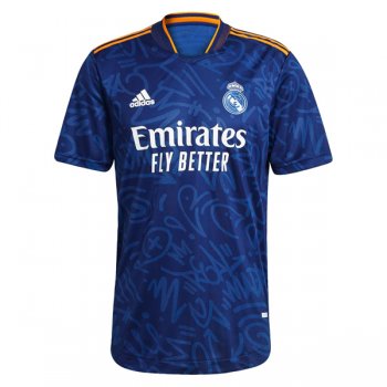 21-22 Real Madrid Away Authentic Jersey (Player Version)